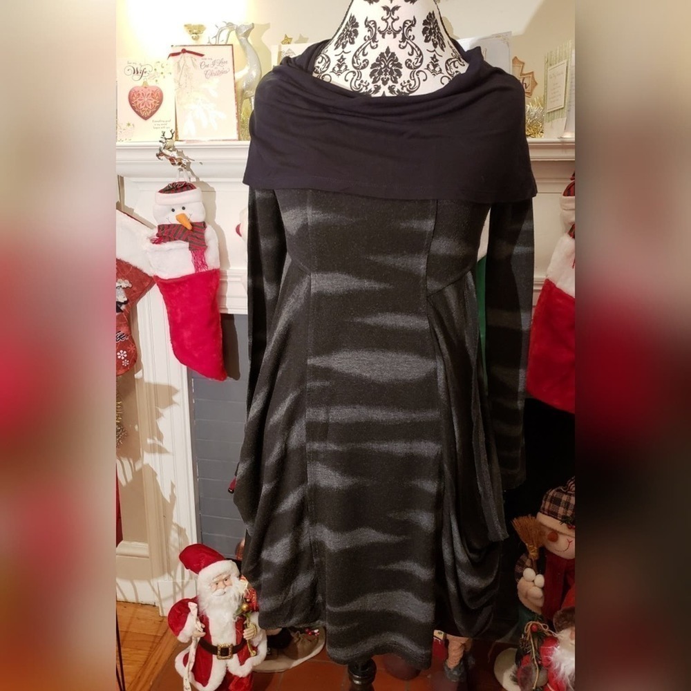 Kensie‎ Cotton Oversized Dress With Pockets Women's Size Medium